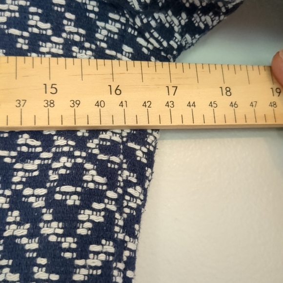 Zara Blazer Jacket Women's Medium Tweed Zippers Pockets Classy Business - Picture 7 of 12